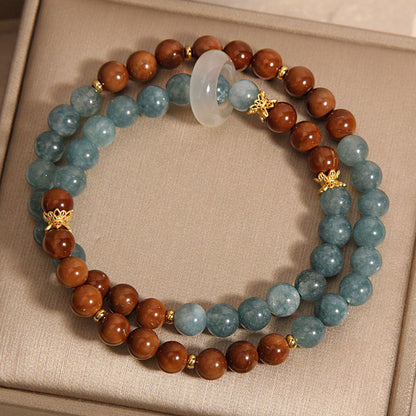 Mythstone Kuka Seed Jade Wealth Luck Bracelet