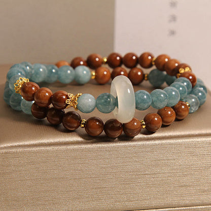 Mythstone Kuka Seed Jade Wealth Luck Bracelet