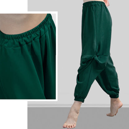 Mythstone Plain Color Modal Dance Yoga Breathable Pants