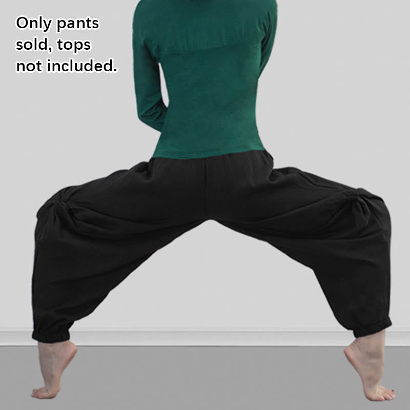 Mythstone Plain Color Modal Dance Yoga Breathable Pants