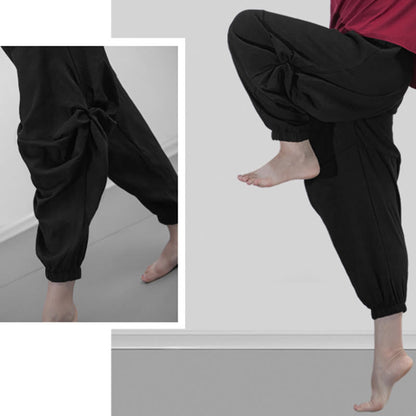 Mythstone Plain Color Modal Dance Yoga Breathable Pants