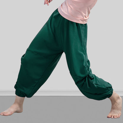 Mythstone Plain Color Modal Dance Yoga Breathable Pants