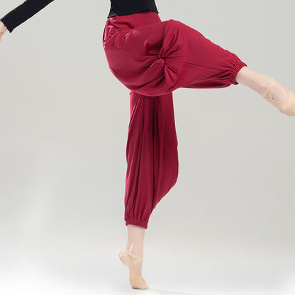 Mythstone Plain Color Modal Dance Yoga Breathable Pants