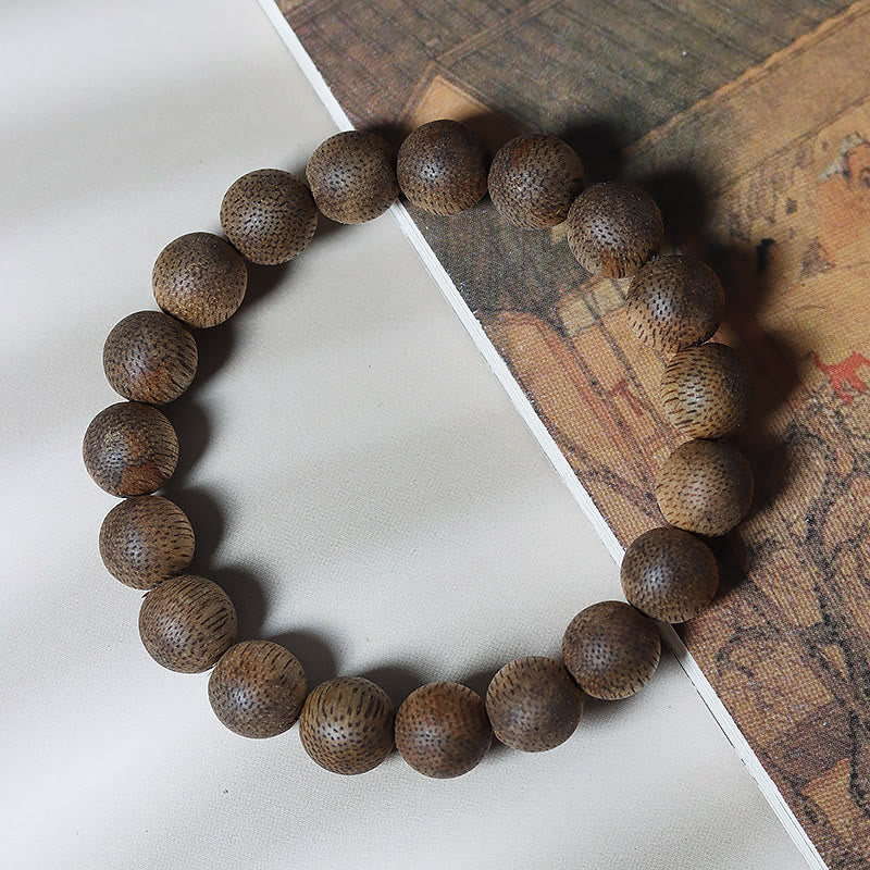 Mythstone Natural Brunei Texture Agarwood Strength Bracelet