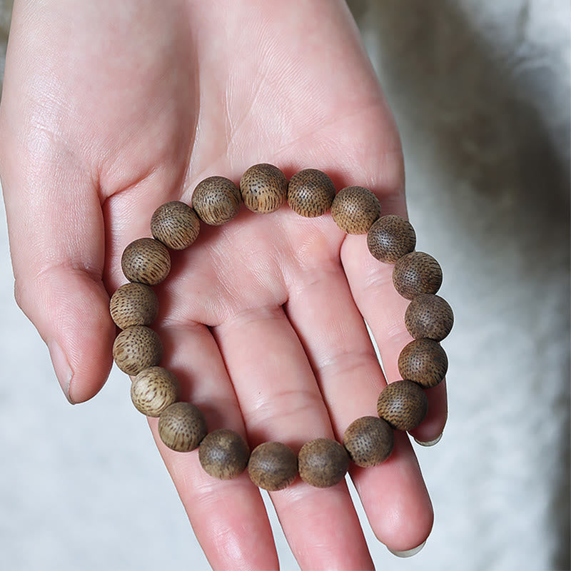 Mythstone Natural Brunei Texture Agarwood Strength Bracelet