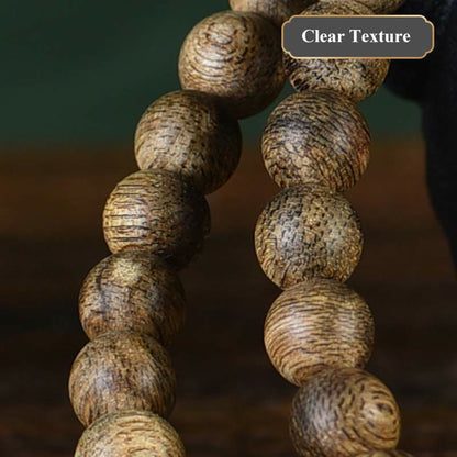 Mythstone 108 Mala Beads Hoi An Agarwood Ward Off Evil Spirits Bracelet