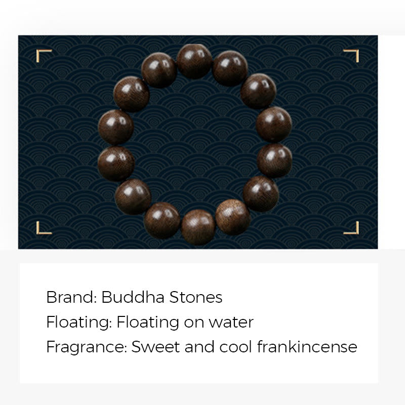 Mythstone Tarakan Basic Floating On Water Agarwood Peace Bracelet