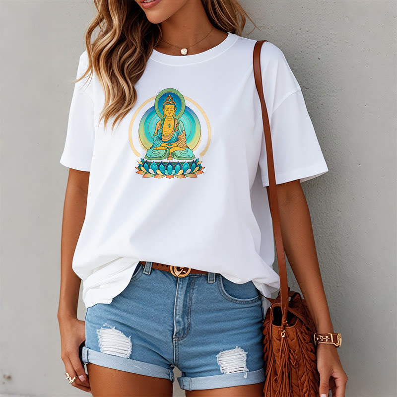 Mythstone Lotus Buddha Tee T-shirt