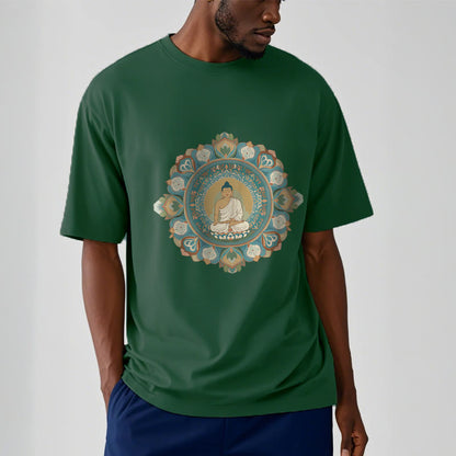 Mythstone Mandala Flower Buddha Tee T-shirt