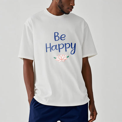 Mythstone Be Happy Lotus Tee T-shirt