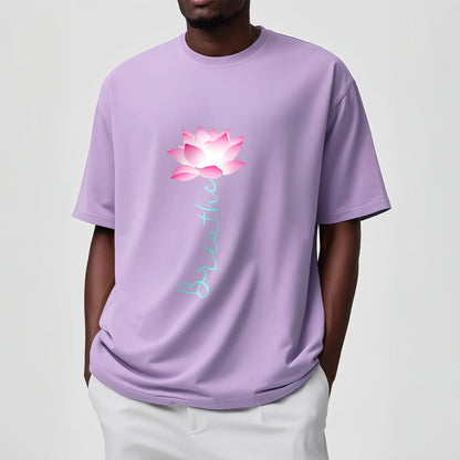 Mythstone BREATHE Lotus Tee T-shirt