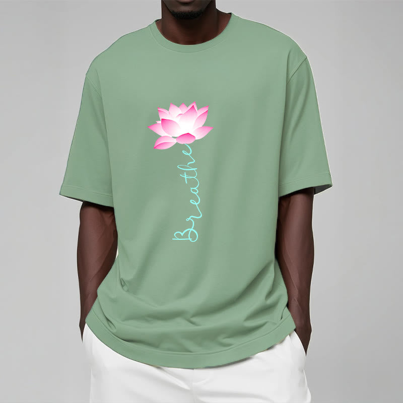 Mythstone BREATHE Lotus Tee T-shirt