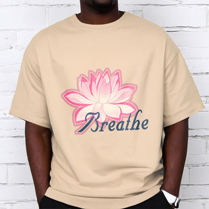 Mythstone BREATHE Lotus Flower Tee T-shirt