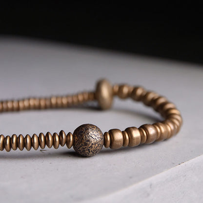 Mythstone Balance Copper Luck Brass Bracelet