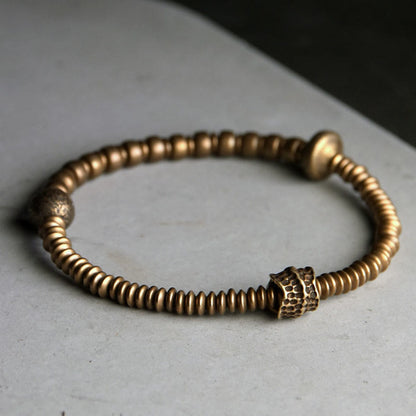 Mythstone Balance Copper Luck Brass Bracelet