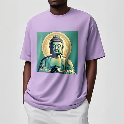 Mythstone Aura Green Buddha Tee T-shirt