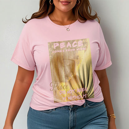 Mythstone Peace Comes From Within Tee T-shirt