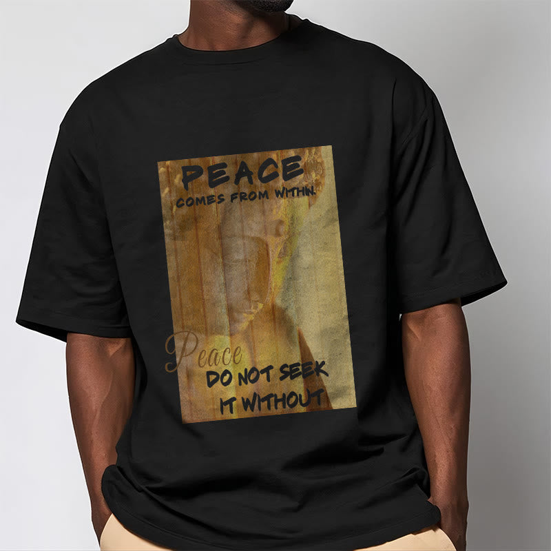 Mythstone Peace Comes From Within Tee T-shirt