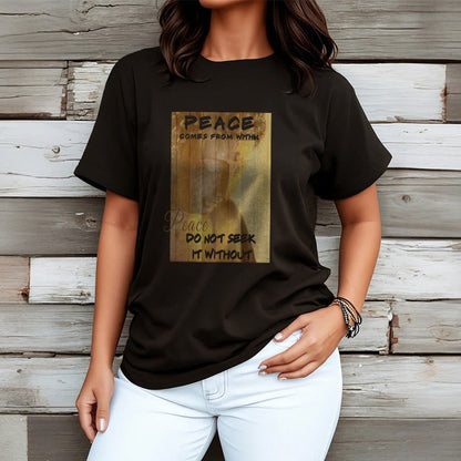 Mythstone Peace Comes From Within Tee T-shirt