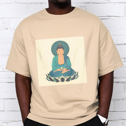 Mythstone Lotus Meditation Buddha Tee T-shirt