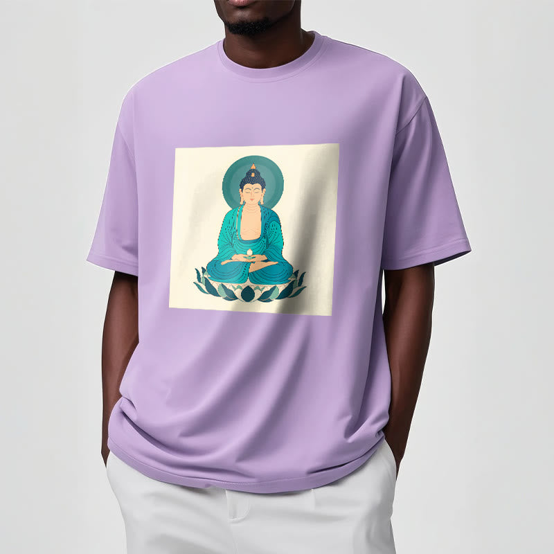 Mythstone Lotus Meditation Buddha Tee T-shirt