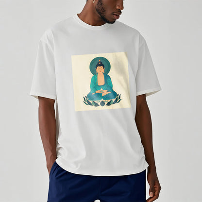 Mythstone Lotus Meditation Buddha Tee T-shirt