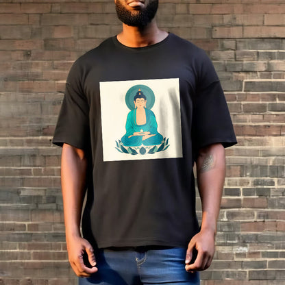 Mythstone Lotus Meditation Buddha Tee T-shirt