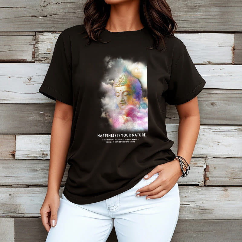 Mythstone Happiness Is Your Nature Tee T-shirt