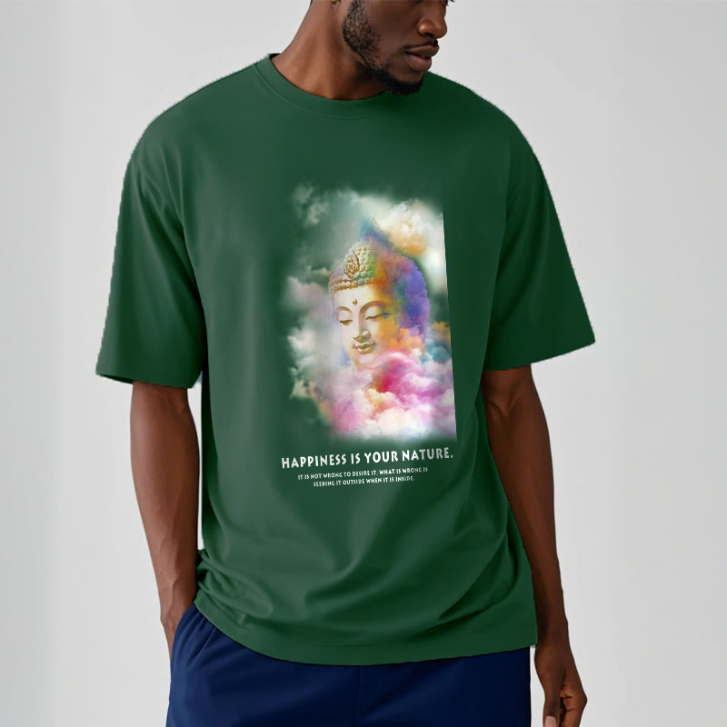 Mythstone Happiness Is Your Nature Tee T-shirt