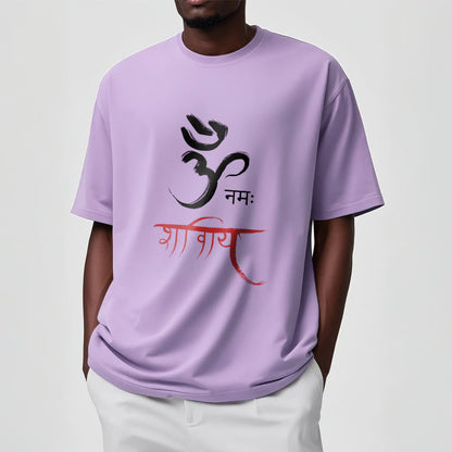 Mythstone OM NAMAH SHIVAYA Mantra Sanskrit Tee T-shirt