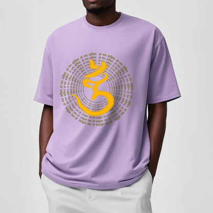 Mythstone 108 OM NAMAH SHIVAYA Mantra Sanskrit Tee T-shirt