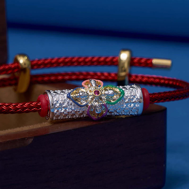 Mythstone Copper Luck Red String Bracelet