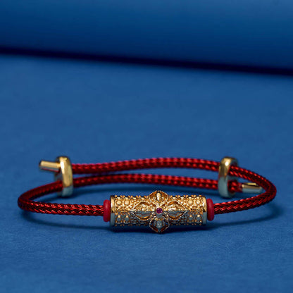 Mythstone Copper Luck Red String Bracelet