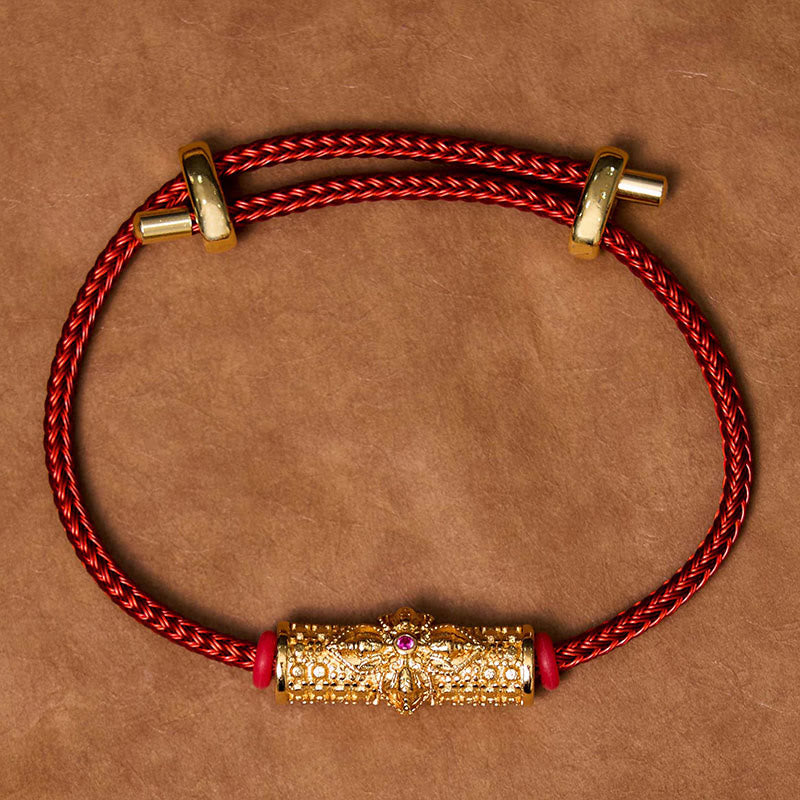 Mythstone Copper Luck Red String Bracelet