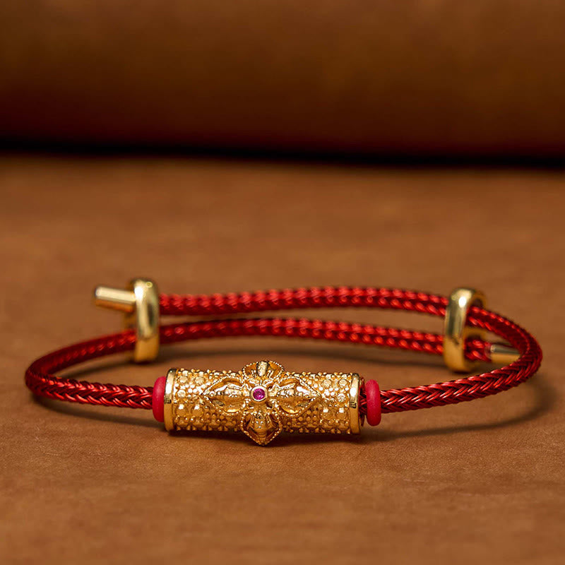 Mythstone Copper Luck Red String Bracelet