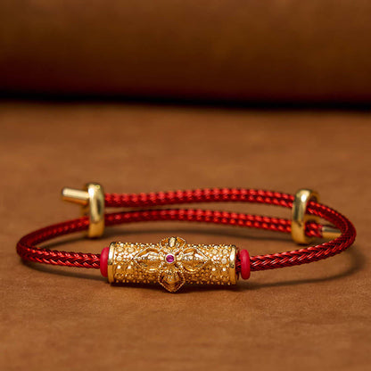 Mythstone Copper Luck Red String Bracelet