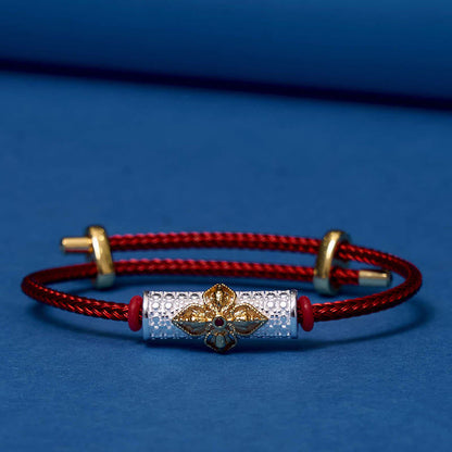 Mythstone Copper Luck Red String Bracelet