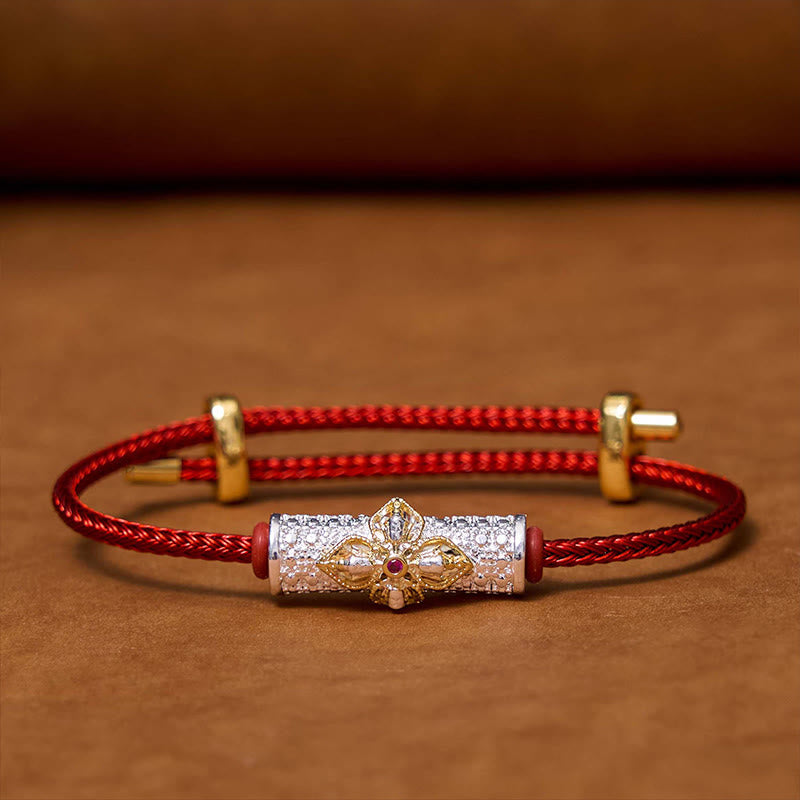 Mythstone Copper Luck Red String Bracelet