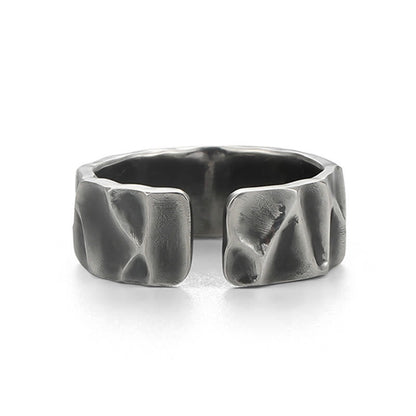 Mythstone 999 Sterling Silver Adjustable Protection Ring