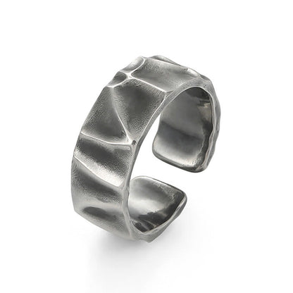 Mythstone 999 Sterling Silver Adjustable Protection Ring