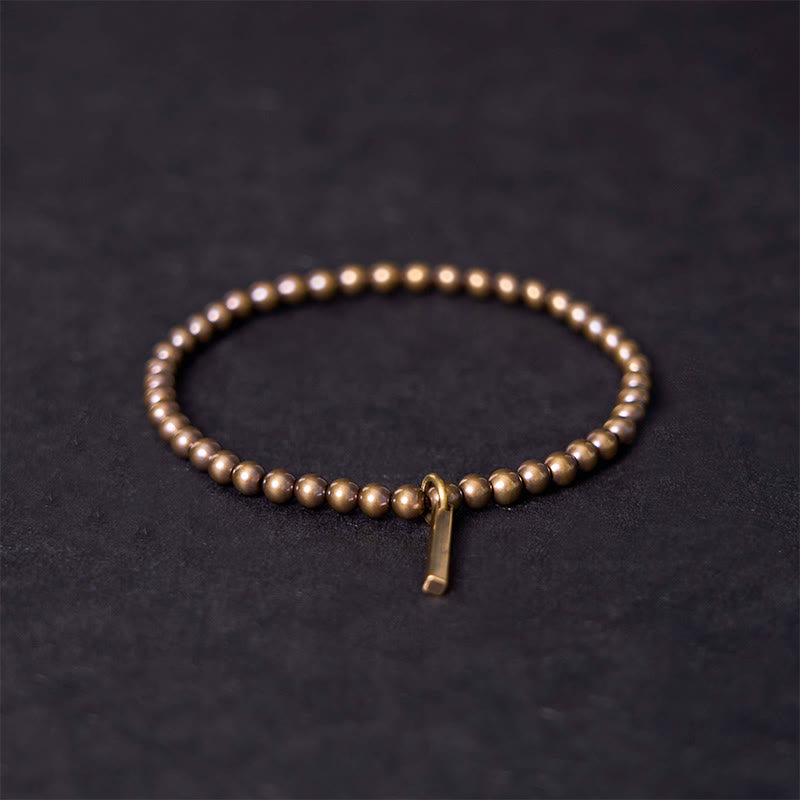 Mythstone Pure Copper Brass Beads Self Care Healing Bracelet