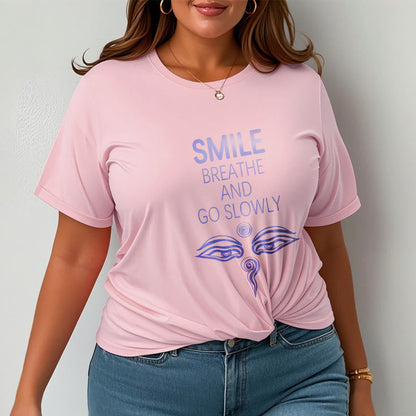 Mythstone SMILE BREATHE AND GO SLOWLY Eye Tee T-shirt