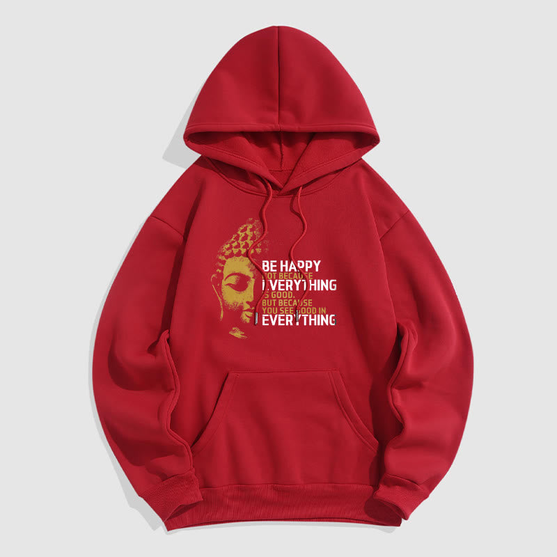 Mythstone You See Good In Everything Fleece Lined Polyester Hoodie