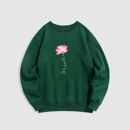 Mythstone Lotus BREATHE Fleece Lined Sweatshirt