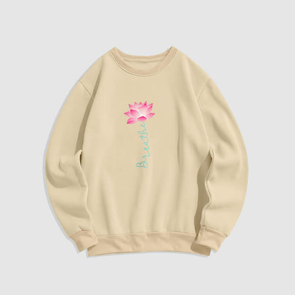 Mythstone Lotus BREATHE Fleece Lined Sweatshirt