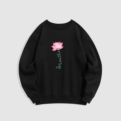 Mythstone Lotus BREATHE Fleece Lined Sweatshirt