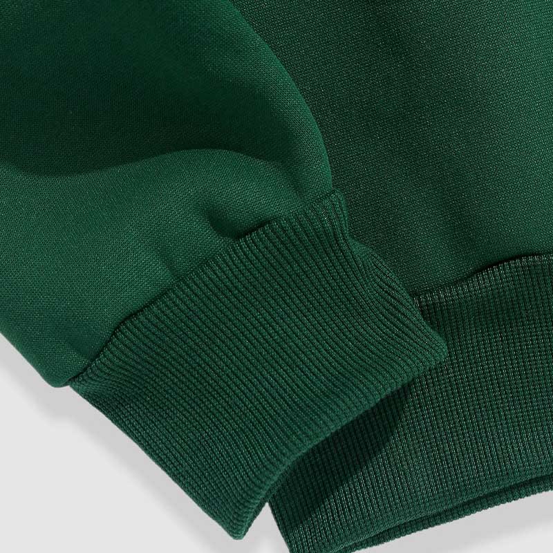 Mythstone Aura Green Buddha Round Neck Fleece Lined Sweatshirt