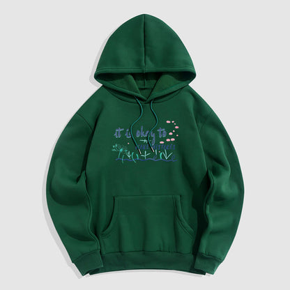 Mythstone It Is Okay To Make Mistakes Fleece Lined Polyester Hoodie