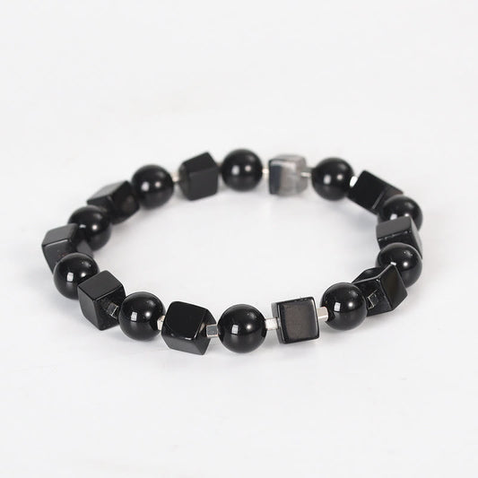 Mythstone Various Crystals Black OMythstoneidian Purification Bracelet