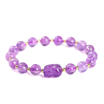 Mythstone Various Crystal PIXIU Pink Crystal Warmth Bracelet